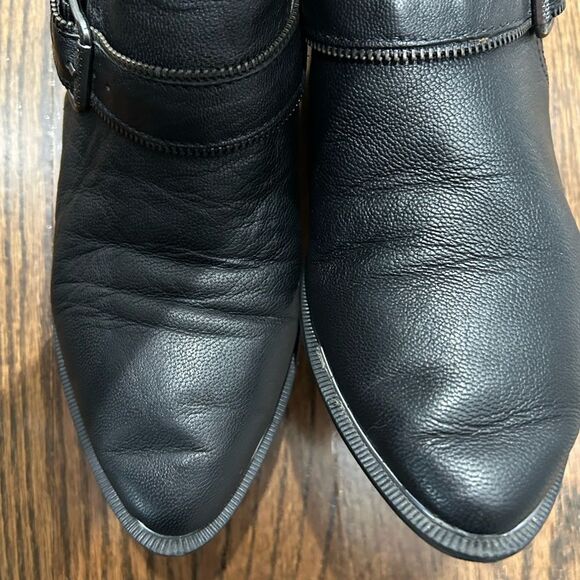 Circus by Sam Edelman Hamilton Women Ankle Chelsea Boots Size 7.5 Black Leather - Picture 4 of 7